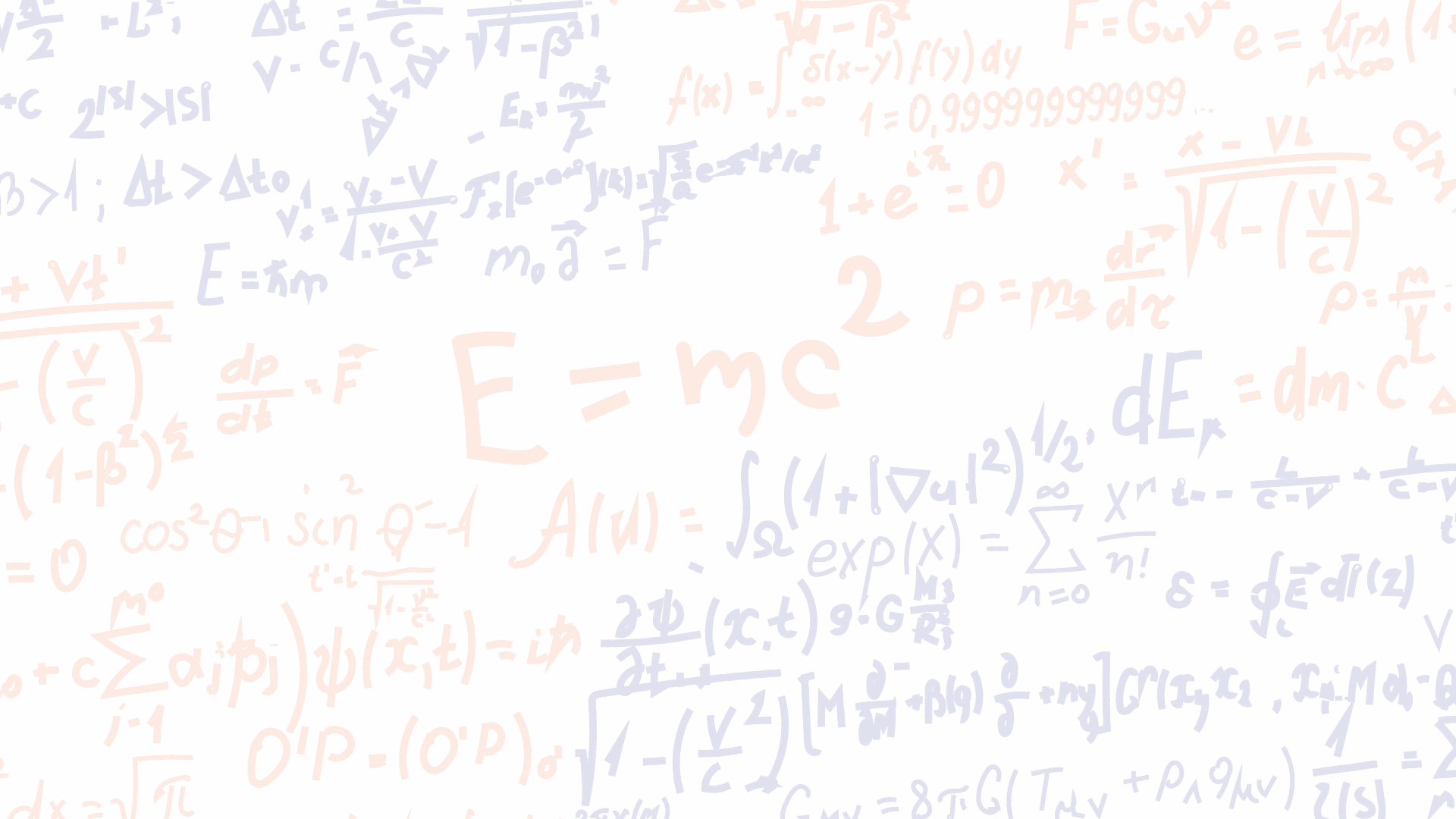 Compact Science 16x9 logo background system